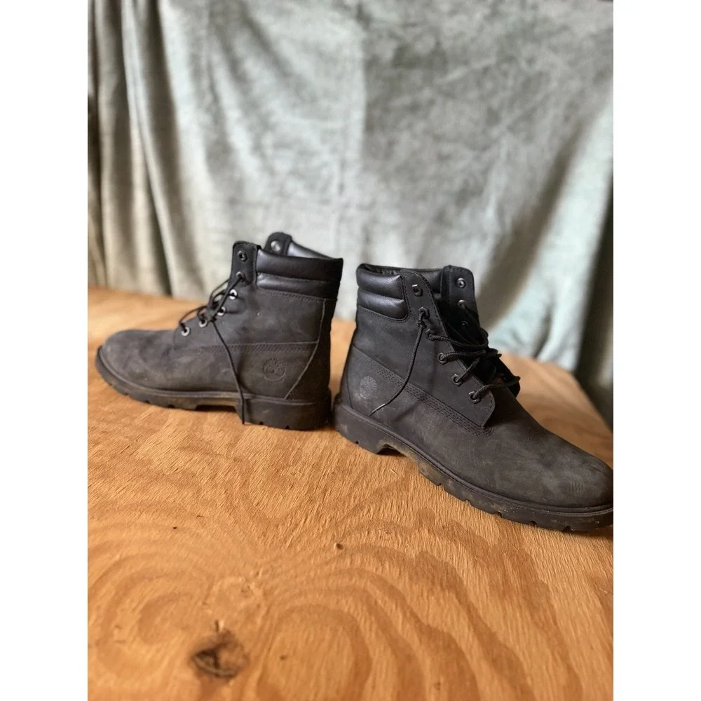 Size 9 Womens-Timberland Waterproof Men's Boots - Black